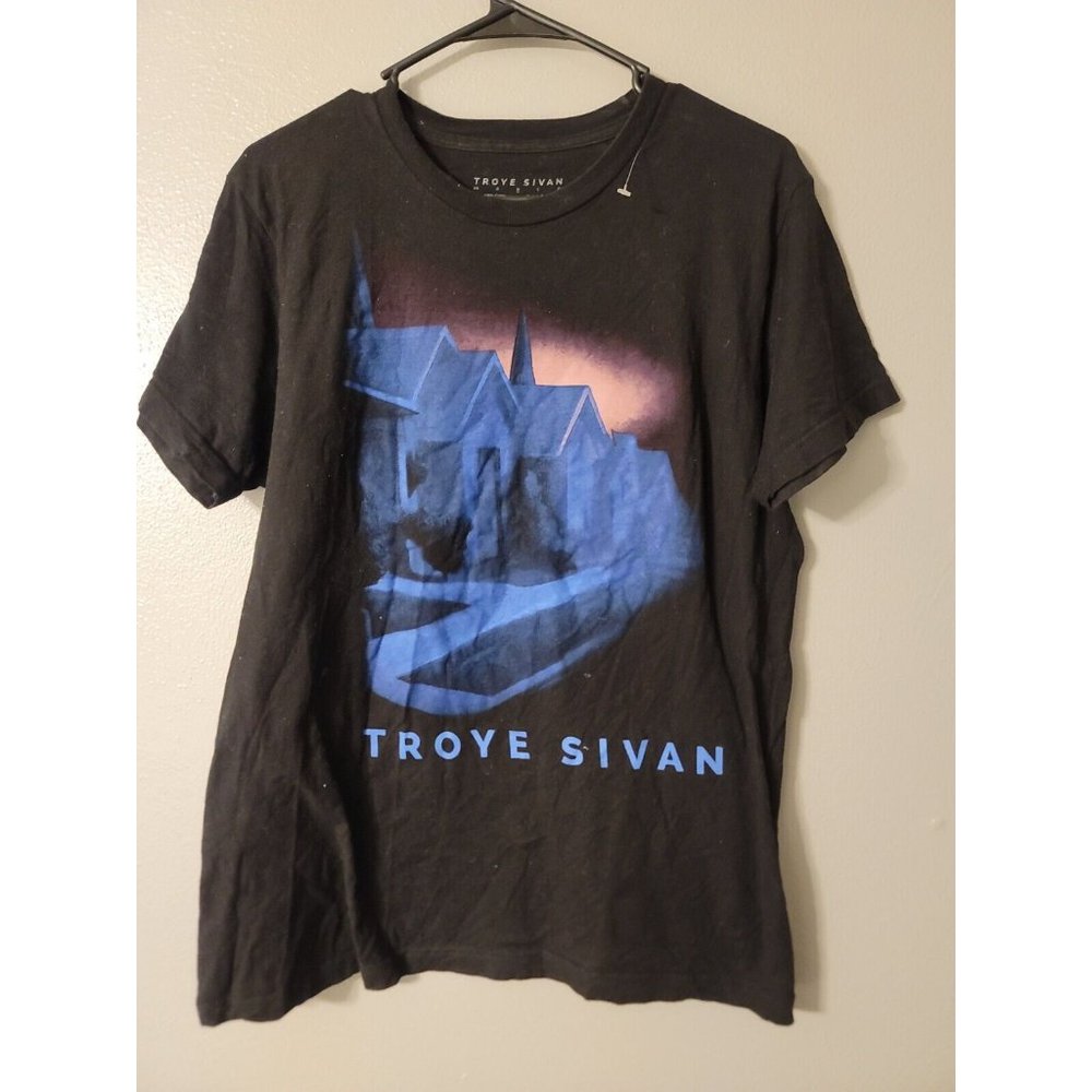 Troye Sivan ‎Blue Neighbourhood 2015 Tour size M Black T Shirt 100% Cotton